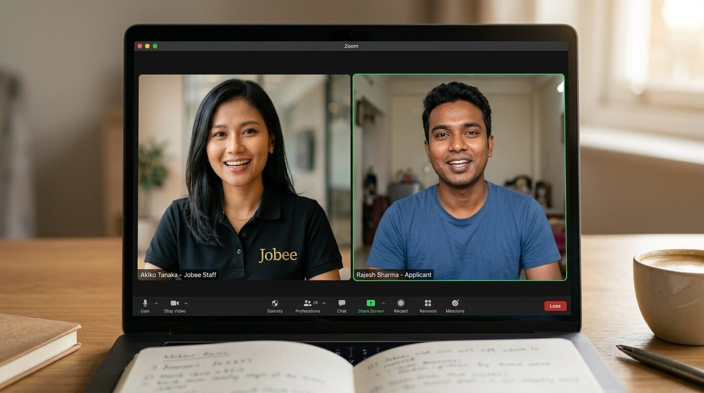 STEP 02 Online video counseling